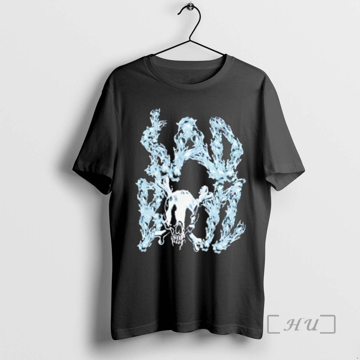 Officials Sad Boyz Chrome Skull Graphic - Adult & Kids T-Shirts, Sweatshirts & Hoodies apparel design preview 1