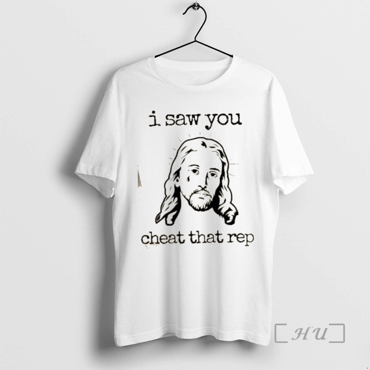 Officials Sad Jesus I Saw You Cheat That Rep - Adult & Kids T-Shirts, Sweatshirts & Hoodies apparel design preview 1