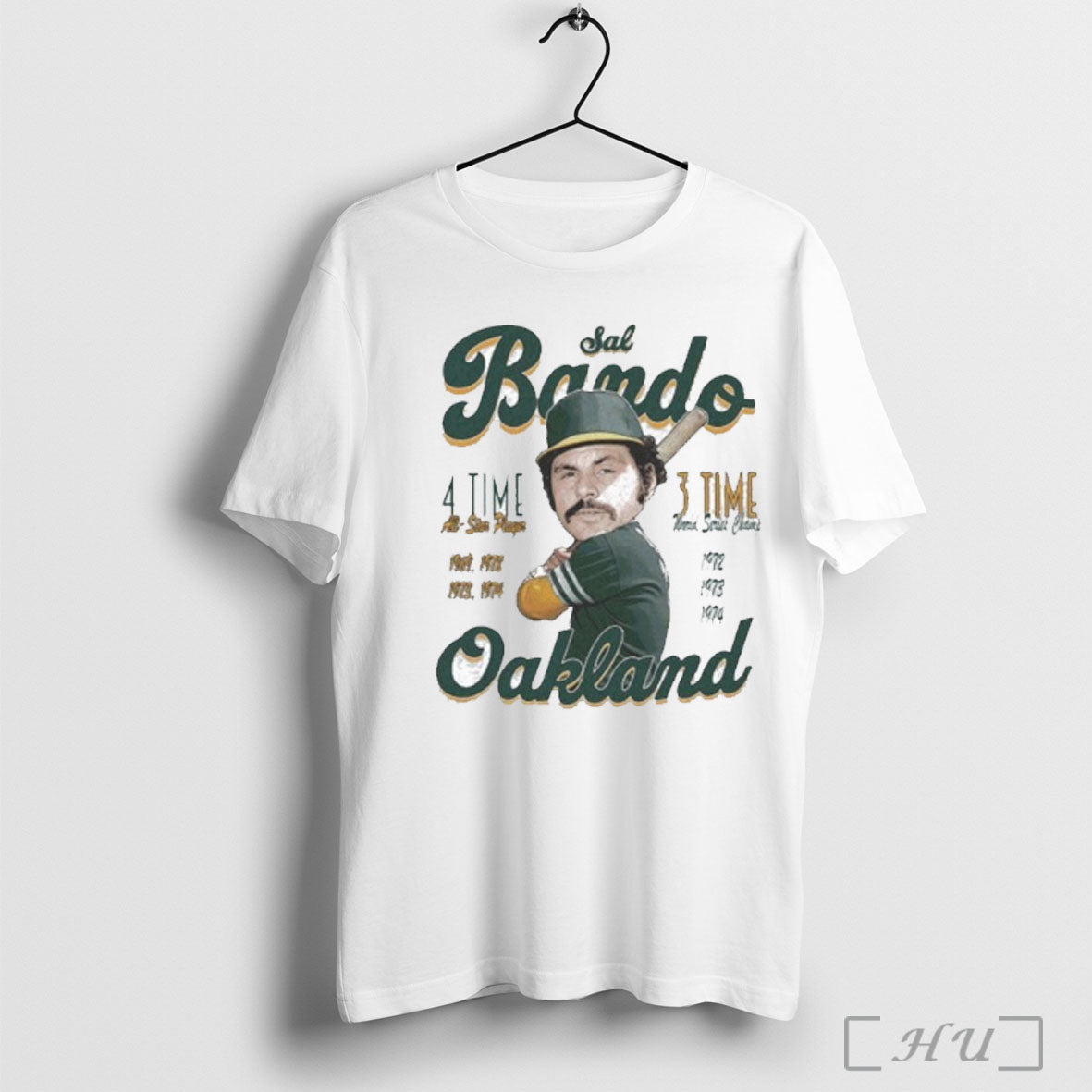 Officials Sal Bando Oakland Athletics Comic 3 Time - Adult & Kids T-Shirts, Sweatshirts & Hoodies apparel design preview 1
