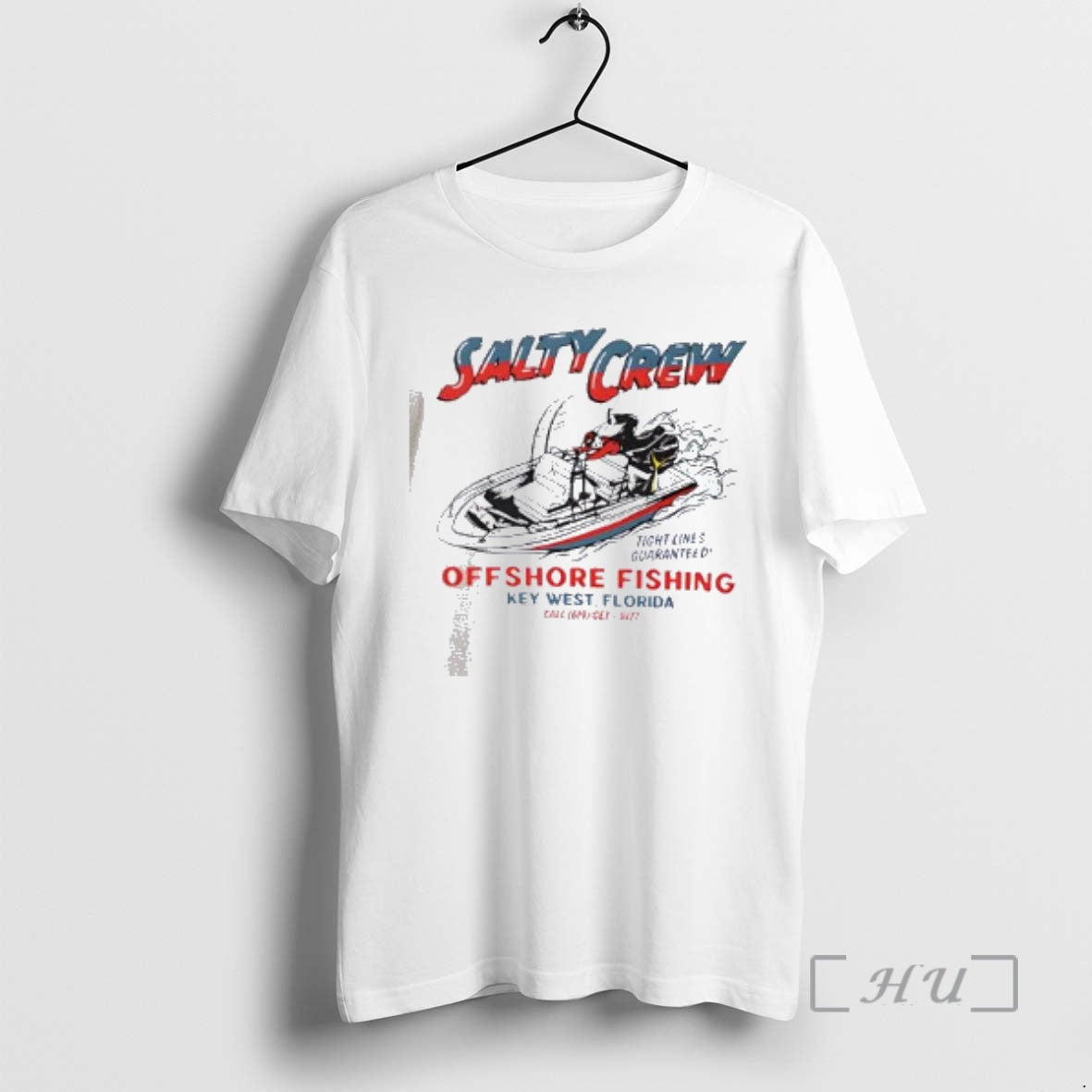 Officials Salty Crew Offshore Fishing Key West - Adult & Kids T-Shirts, Sweatshirts & Hoodies apparel design preview 1
