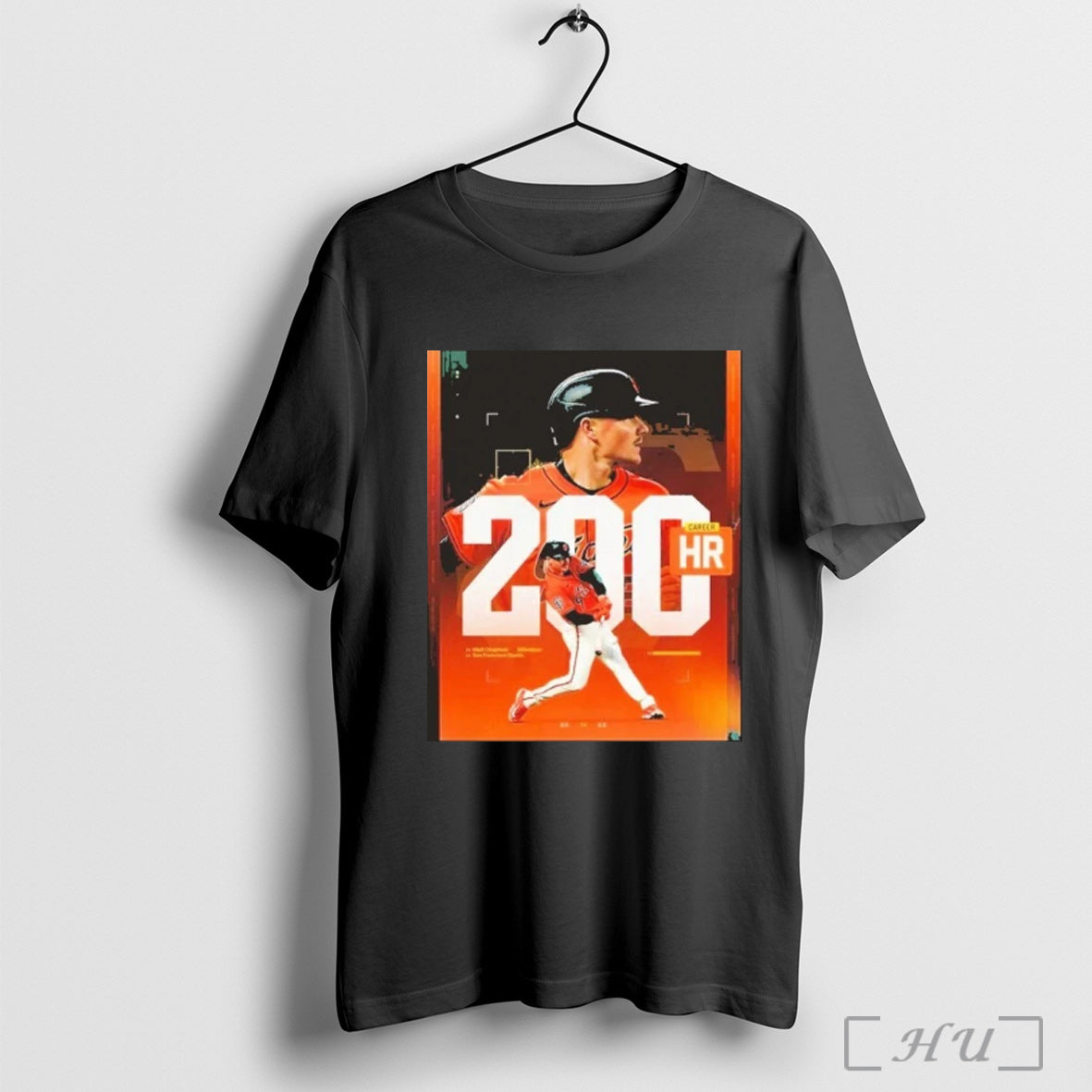Officials San Francisco Giants Matt Chapman 200 Hr - Adult & Kids T-Shirts, Sweatshirts & Hoodies apparel design preview 1
