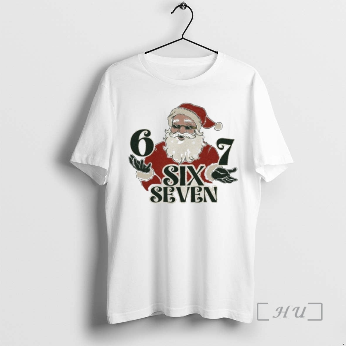 Officials Santa Six Seven 67 Hands Holiday Xmas Merry - Adult & Kids T-Shirts, Sweatshirts & Hoodies apparel design preview 1
