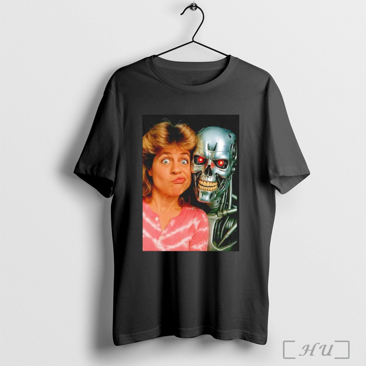 Officials Sarah Connor And Terminator Selfie - Adult & Kids T-Shirts, Sweatshirts & Hoodies apparel design preview 1