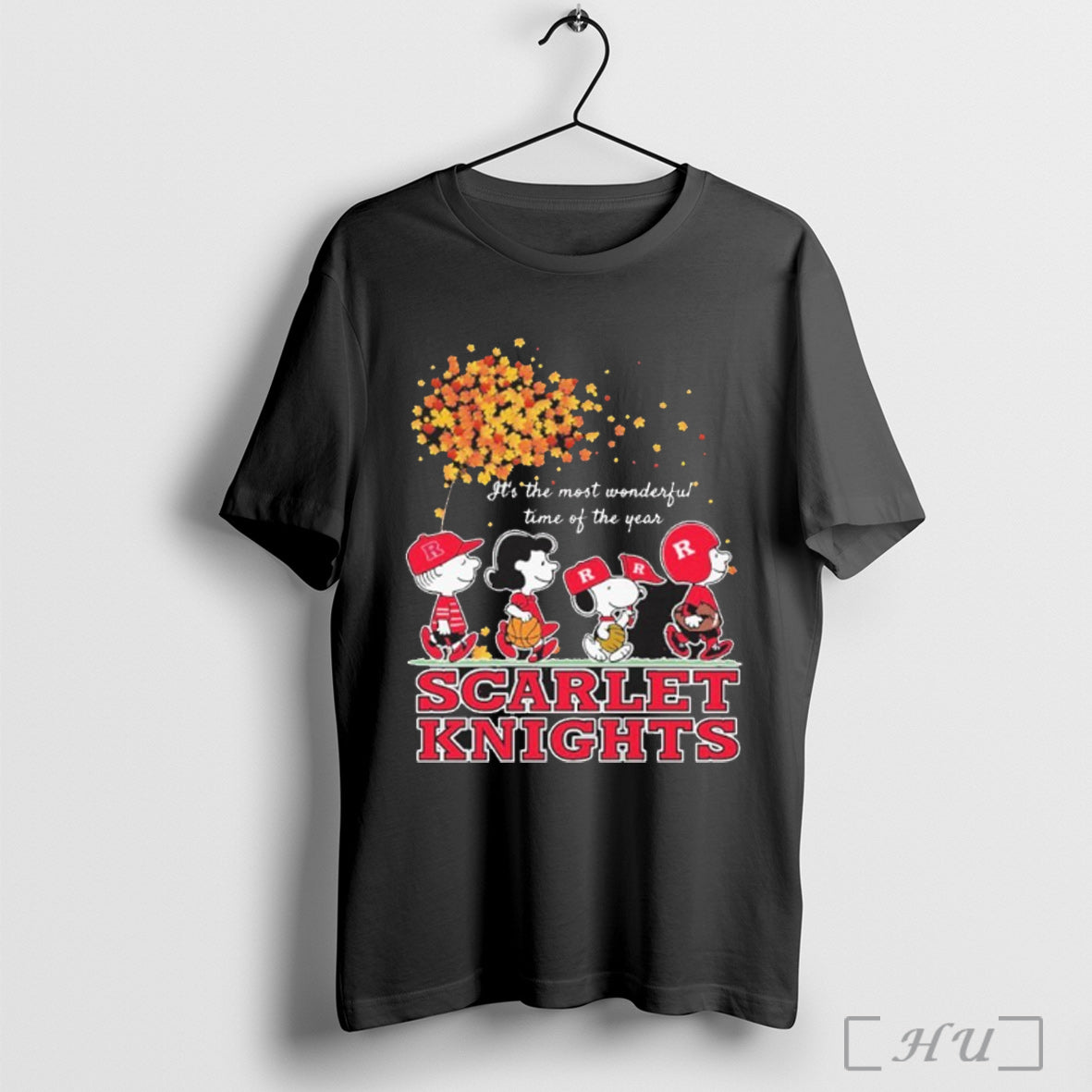 Officials Scarlet Knights Peanuts Its The Most - Adult & Kids T-Shirts, Sweatshirts & Hoodies apparel design preview 1