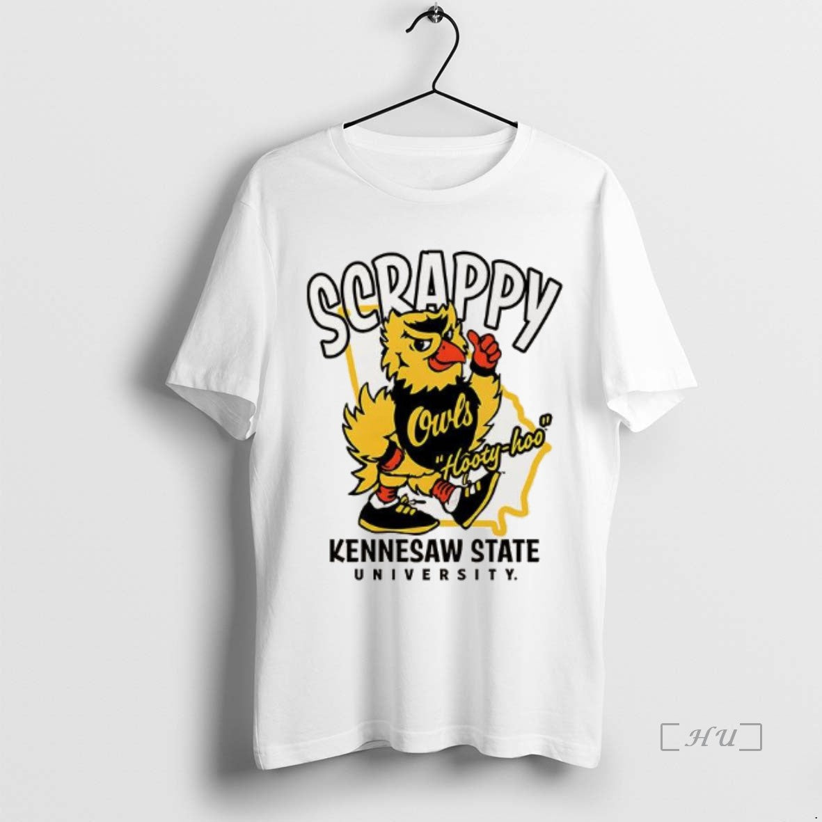 Officials Scrappy Kennesaw State Owls University - Adult & Kids T-Shirts, Sweatshirts & Hoodies apparel design preview 1