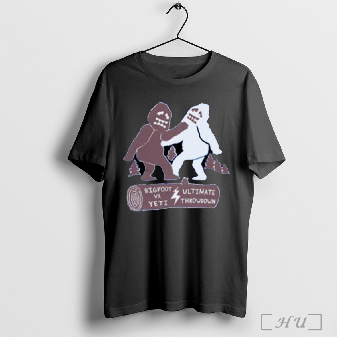 Officials Scream Noah Foster Bigfoot Vs Yeti Ultimate - Adult & Kids T-Shirts, Sweatshirts & Hoodies apparel design preview 1