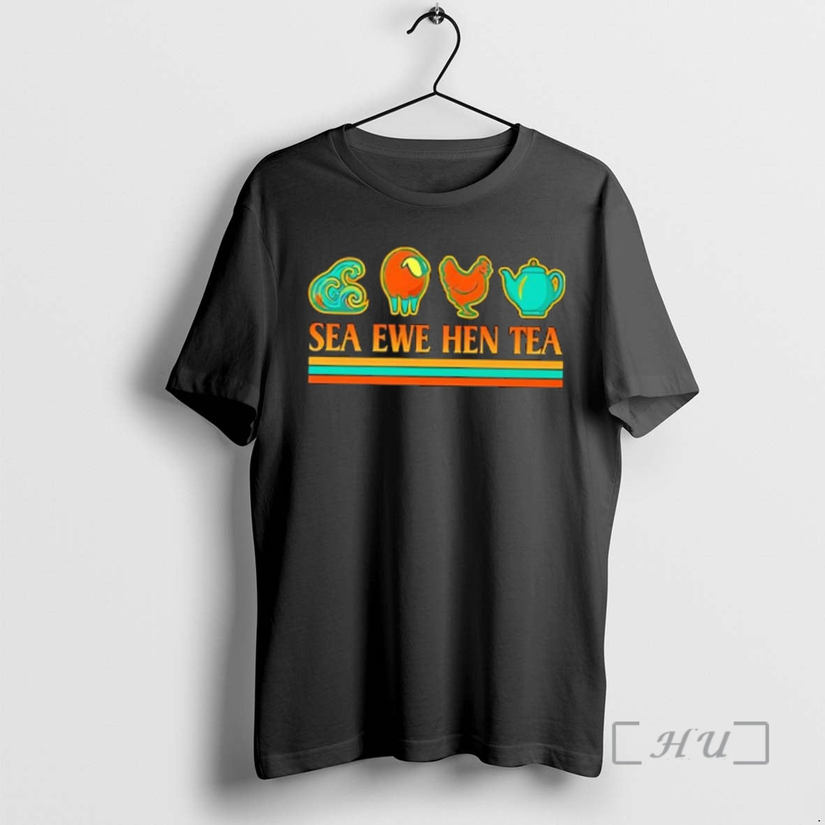 Officials Sea Ewe Hen Tea Vintage - Adult & Kids T-Shirts, Sweatshirts & Hoodies apparel design preview 1