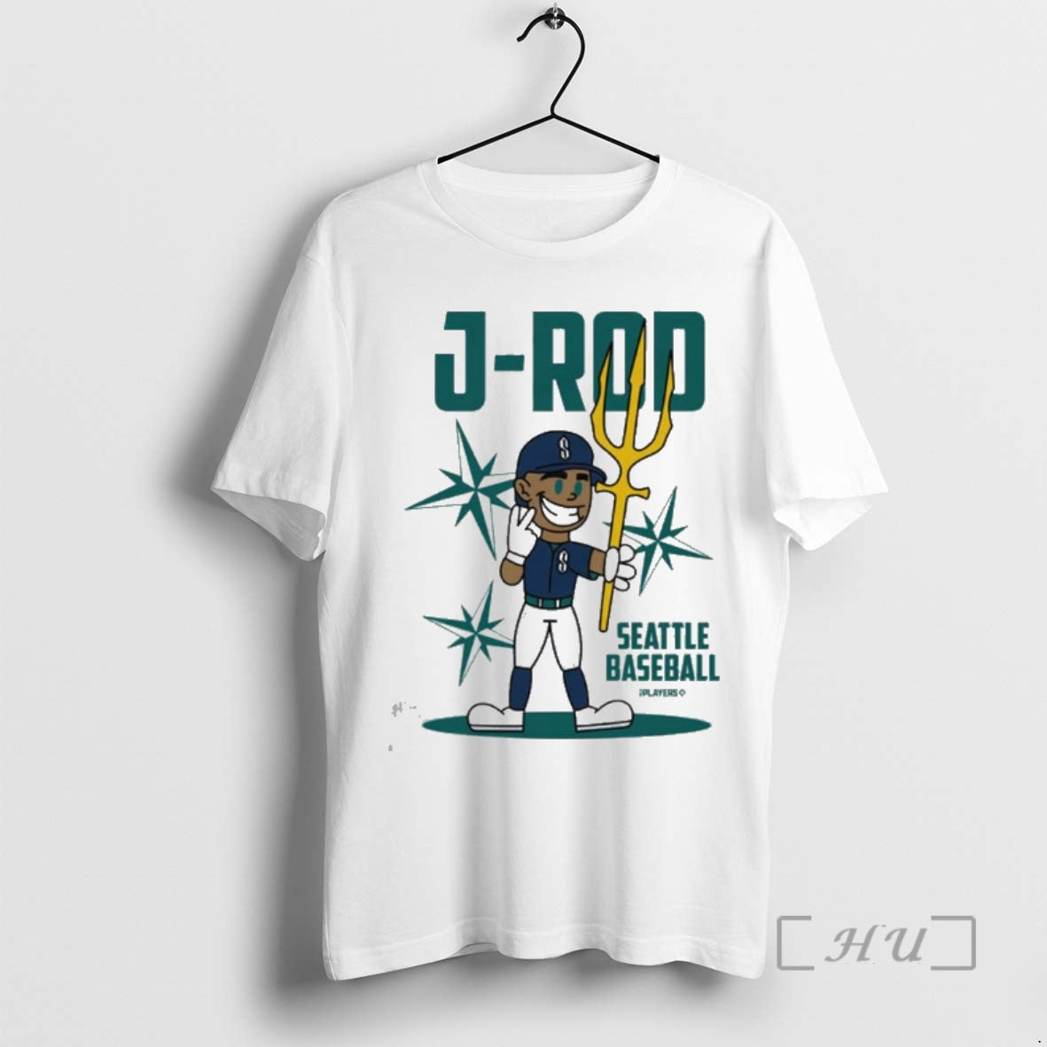 Officials Seattle Baseball Julio Rodriguez Superstar - Adult & Kids T-Shirts, Sweatshirts & Hoodies apparel design preview 1