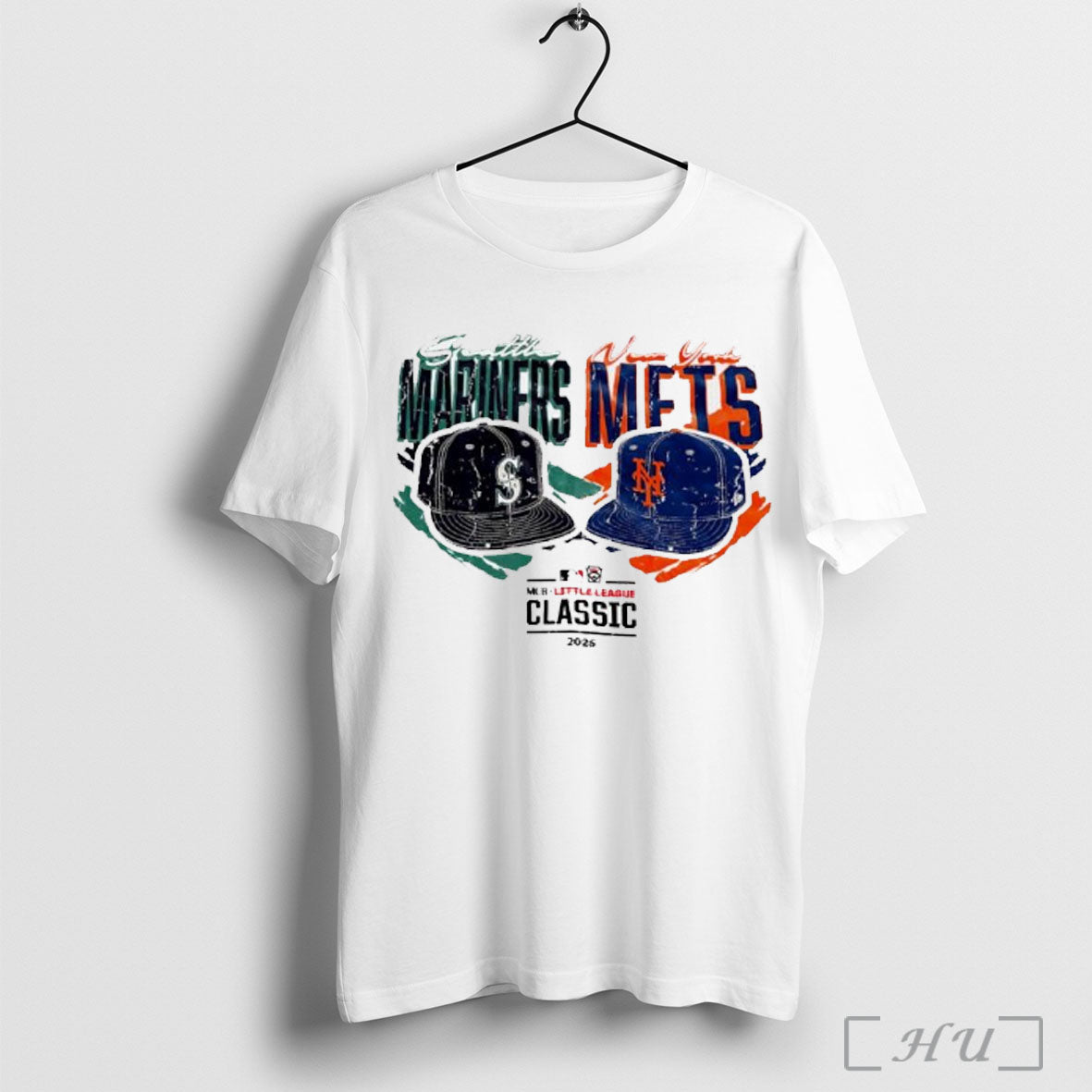 Officials Seattle Mariners Vs New York Mets Mlb - Adult & Kids T-Shirts, Sweatshirts & Hoodies apparel design preview 1