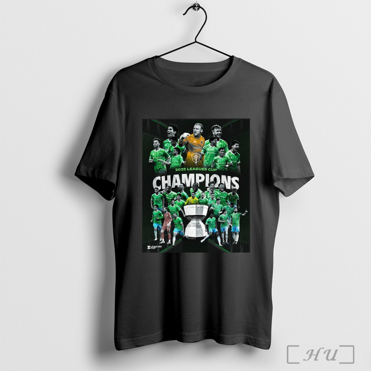 Officials Seattle Sounders 2025 Leagues Cup Champions - Adult & Kids T-Shirts, Sweatshirts & Hoodies apparel design preview 1