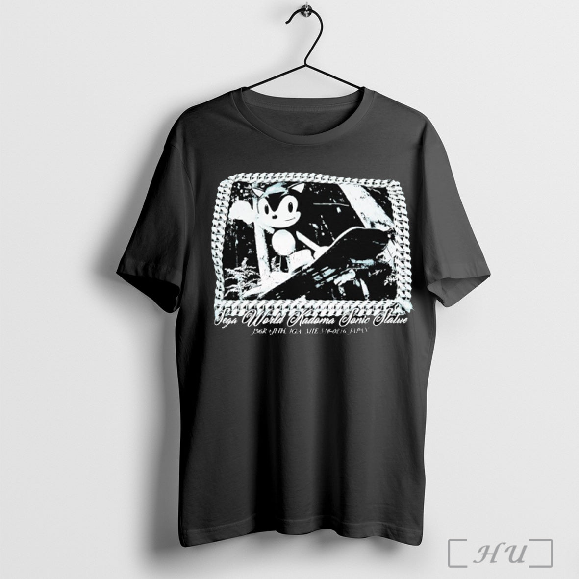 Officials Sega World Kadoma Sonic Statue - Adult & Kids T-Shirts, Sweatshirts & Hoodies apparel design preview 1