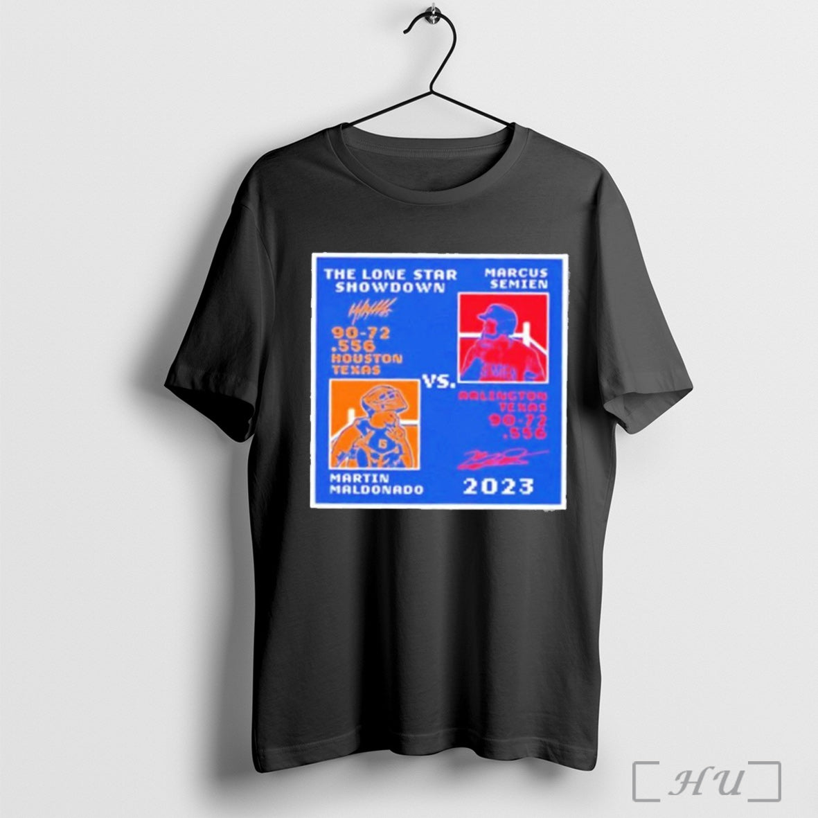 Officials Semien Maldolado Lone Star Showdown - Adult & Kids T-Shirts, Sweatshirts & Hoodies apparel design preview 1