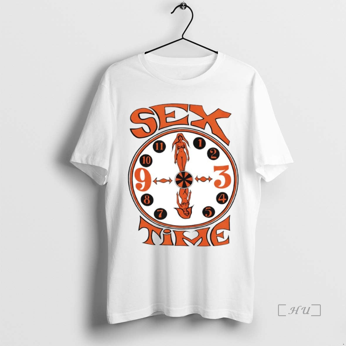 Officials Sex Time Clock Circle - Adult & Kids T-Shirts, Sweatshirts & Hoodies apparel design preview 1