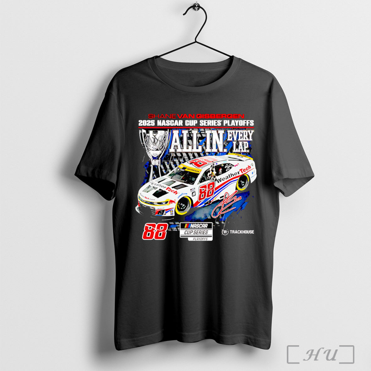 Officials Shane Van Gisbergen 2025 Playoff - Adult & Kids T-Shirts, Sweatshirts & Hoodies apparel design preview 1