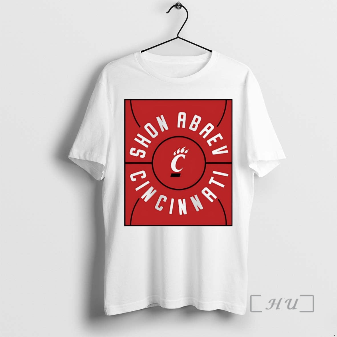 Officials Shon Abaev Full Court Cincinnati Bearcats - Adult & Kids T-Shirts, Sweatshirts & Hoodies apparel design preview 1