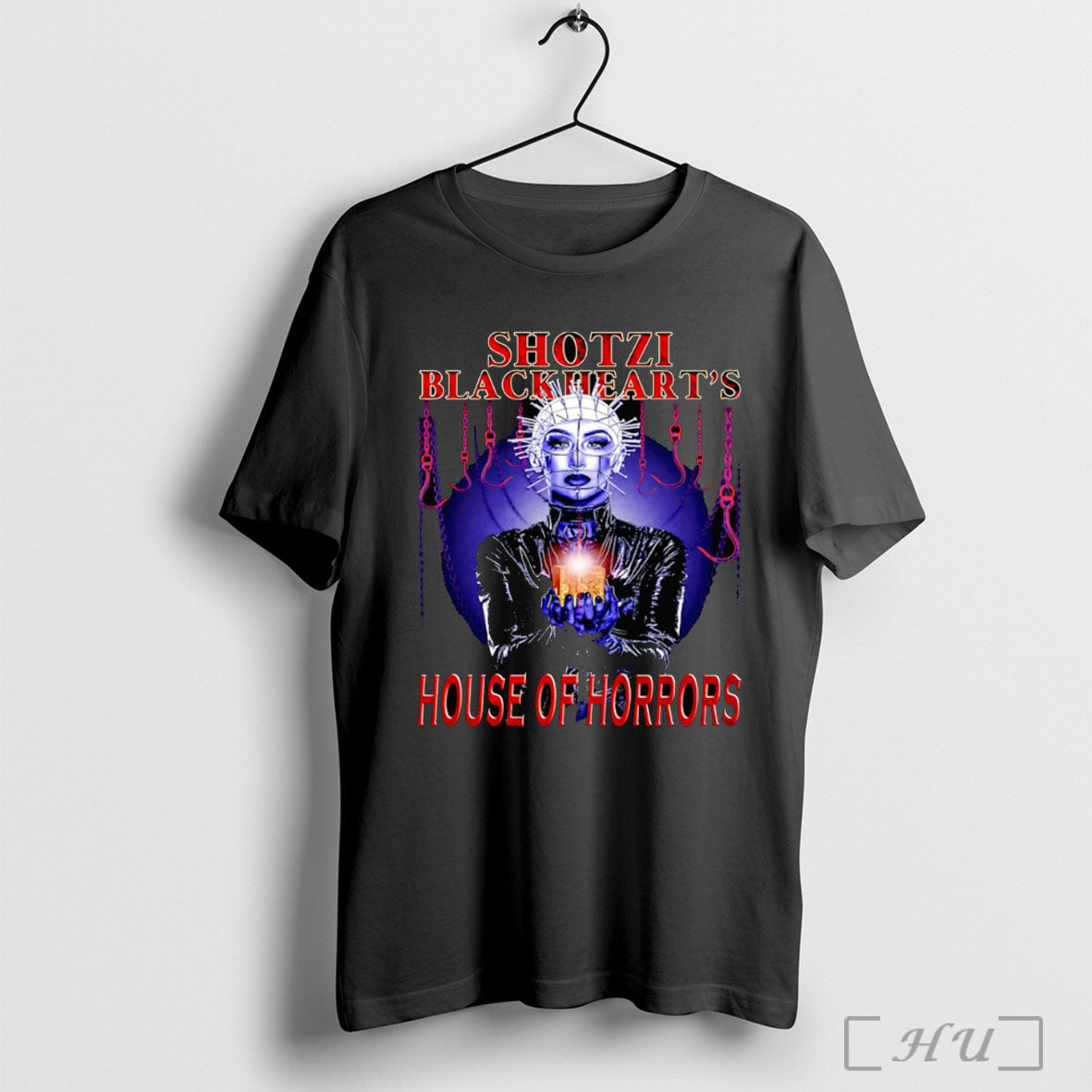 Officials Shotzi Pinhead House Of Horrors - Adult & Kids T-Shirts, Sweatshirts & Hoodies apparel design preview 1