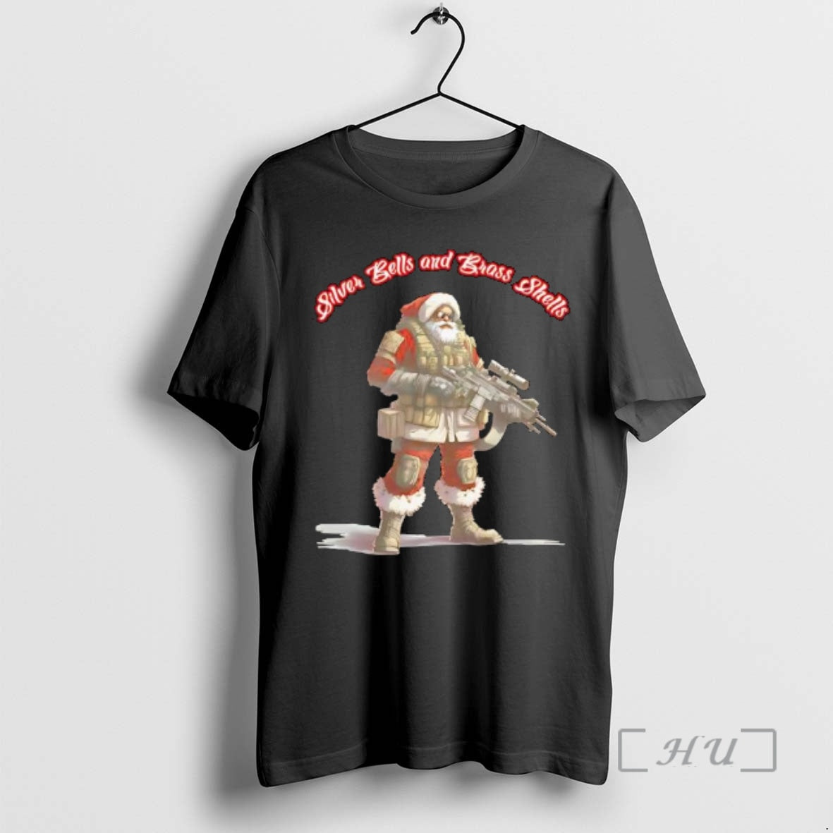 Officials Silver Bells And Brass Shells Santa - Adult & Kids T-Shirts, Sweatshirts & Hoodies apparel design preview 1
