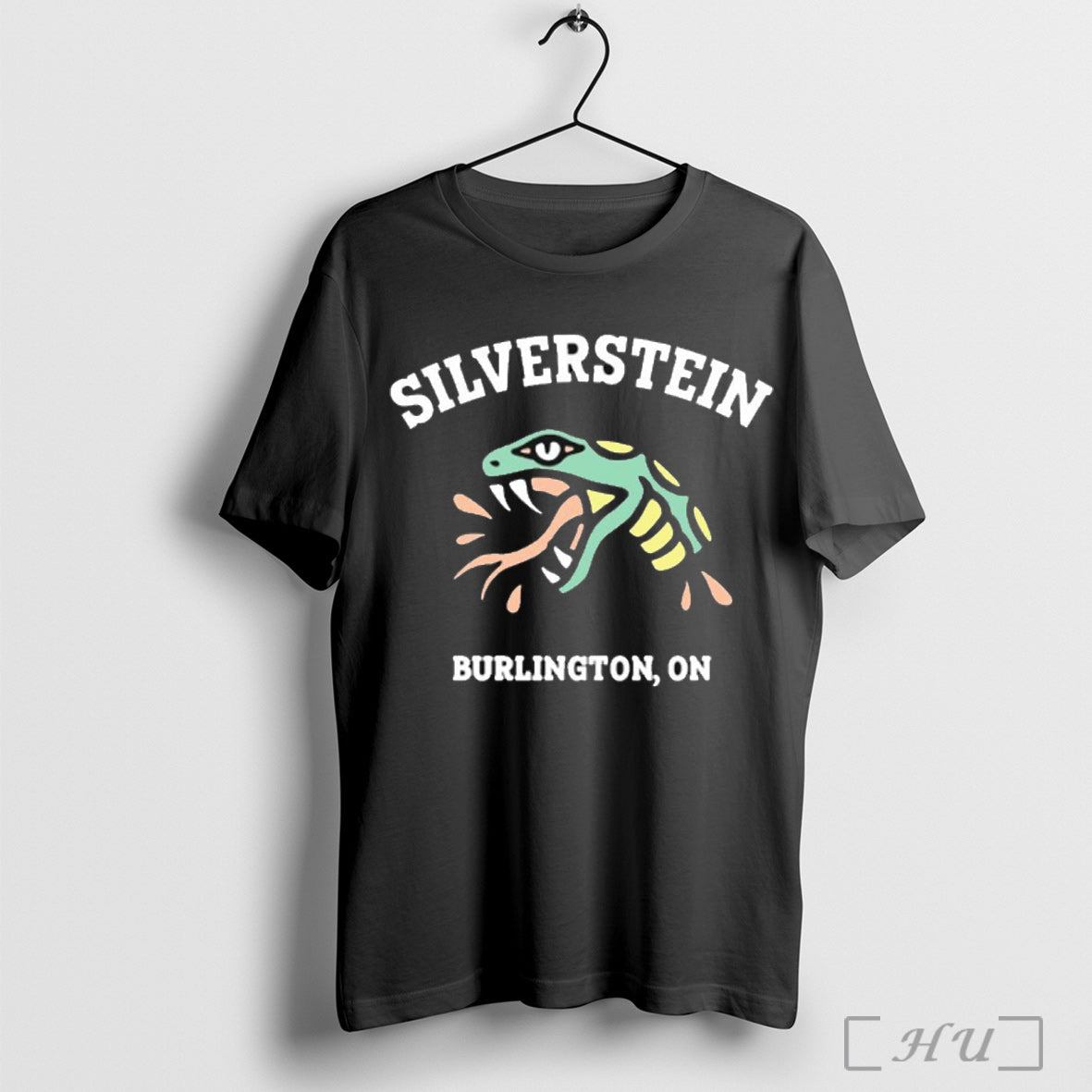 Officials Silverstein Burlington On Snake Head - Adult & Kids T-Shirts, Sweatshirts & Hoodies apparel design preview 1