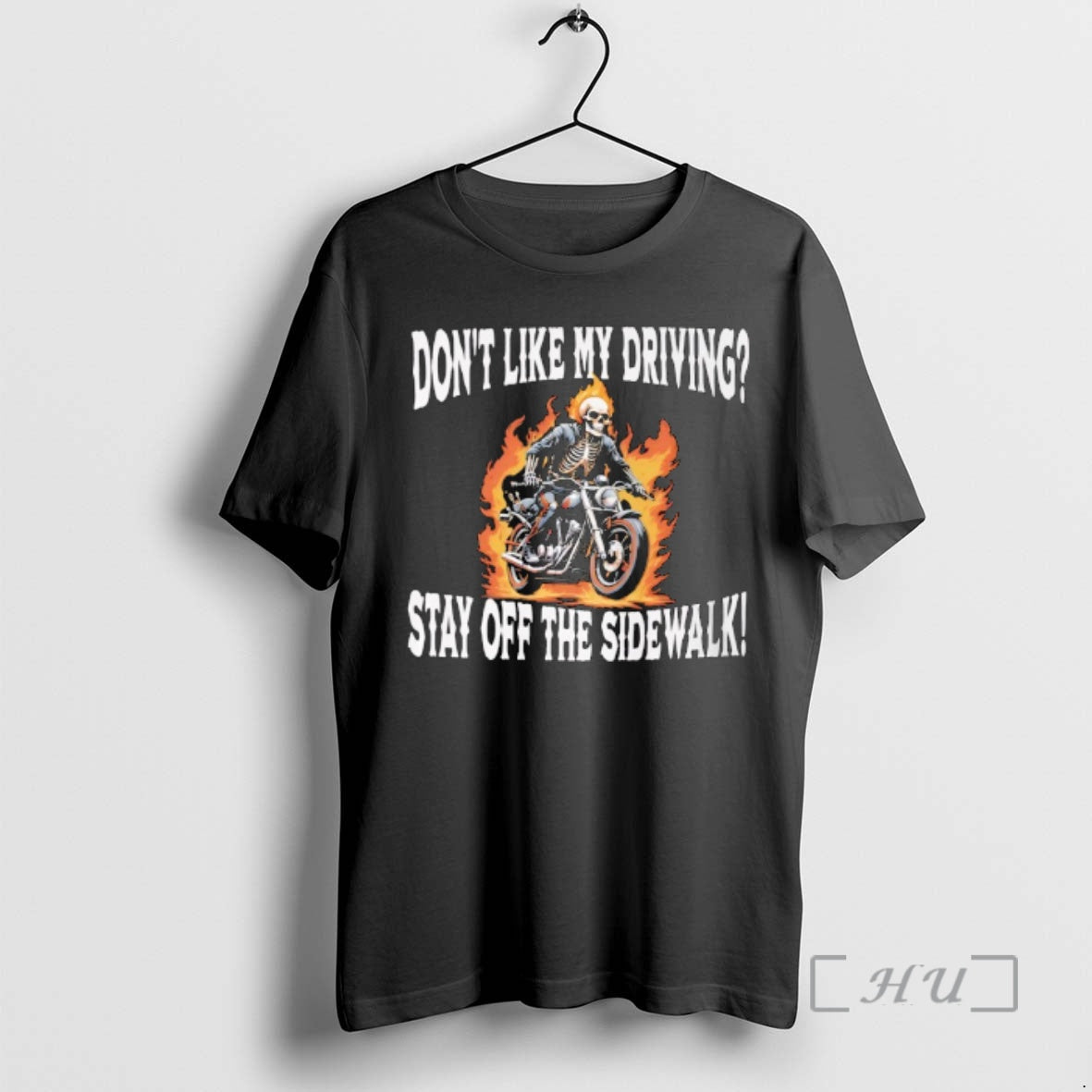 Officials Skeleton Dont Like My Driving Stay Off The - Adult & Kids T-Shirts, Sweatshirts & Hoodies apparel design preview 1