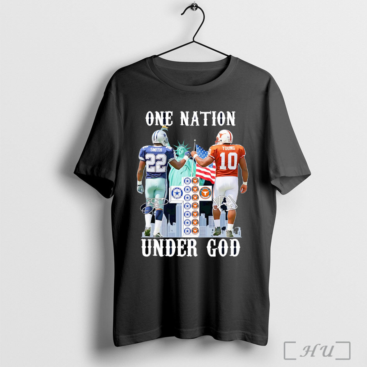 Officials Smith And Young One Nation Under God - Adult & Kids T-Shirts, Sweatshirts & Hoodies apparel design preview 1