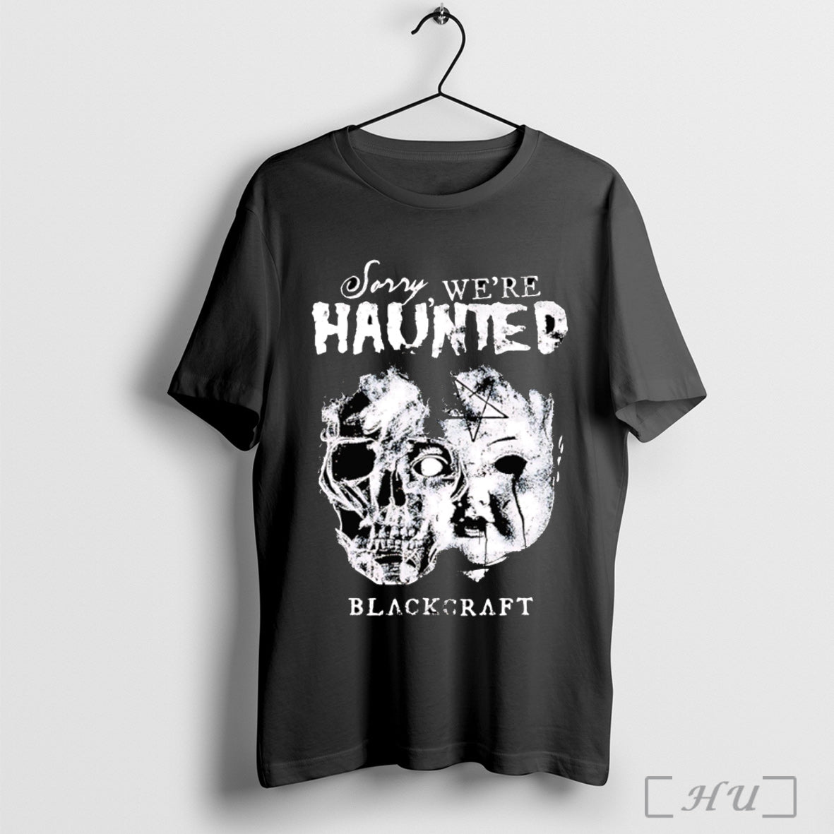 Officials Sorry Were Haunted - Adult & Kids T-Shirts, Sweatshirts & Hoodies apparel design preview 1