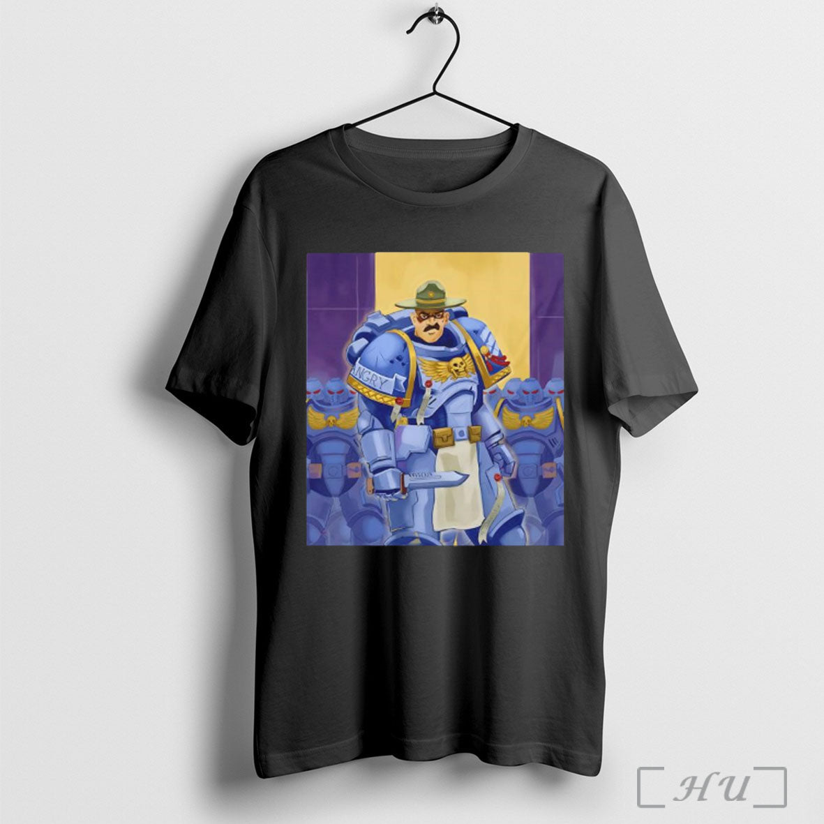 Officials Space Marine Drill - Adult & Kids T-Shirts, Sweatshirts & Hoodies apparel design preview 1