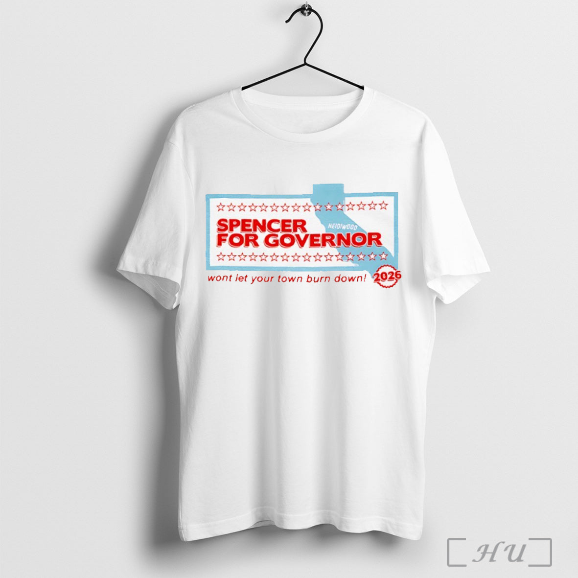 Officials Spencer For Governor Wont Let Your Town - Adult & Kids T-Shirts, Sweatshirts & Hoodies apparel design preview 1