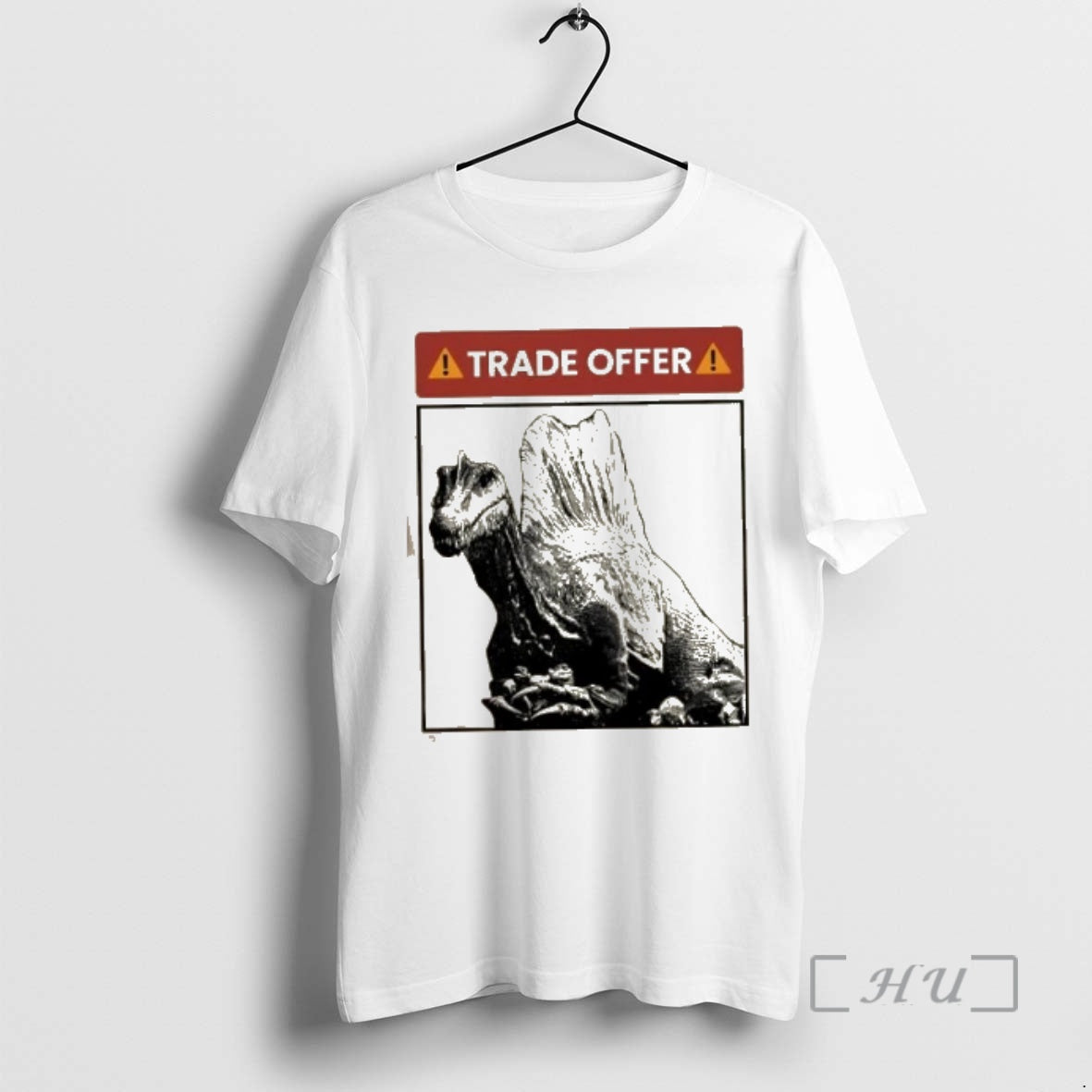 Officials Spinosaurus Trade Offer - Adult & Kids T-Shirts, Sweatshirts & Hoodies apparel design preview 1