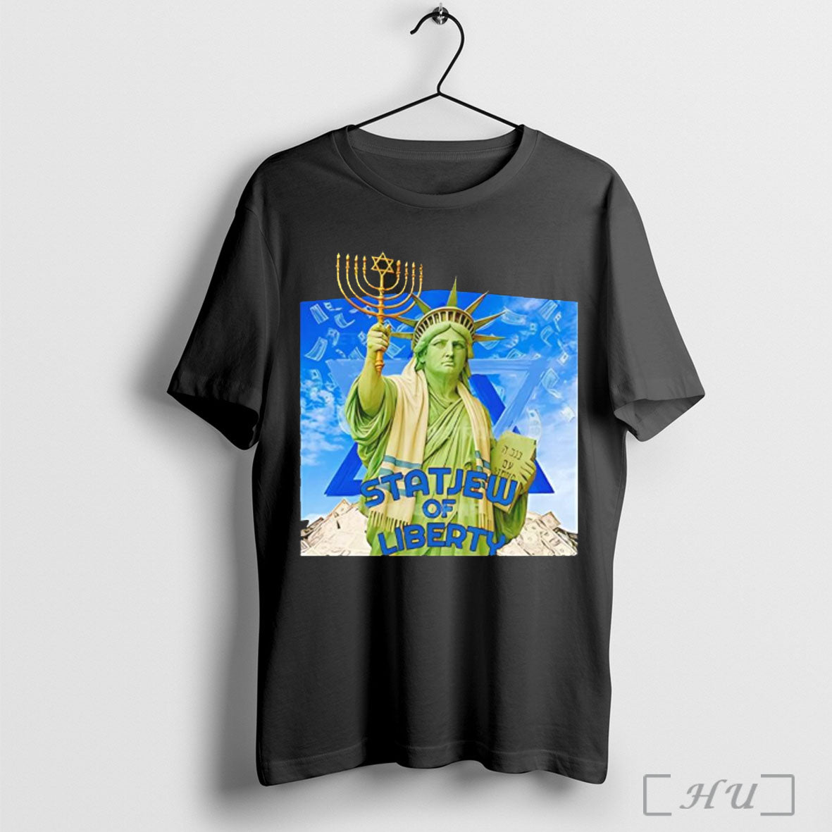 Officials Statjew Of Liberty Statue Parody - Adult & Kids T-Shirts, Sweatshirts & Hoodies apparel design preview 1