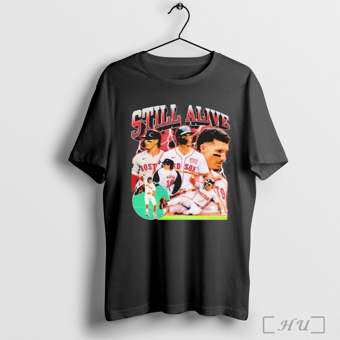 Officials Still Alive Jarren Duran Vintage - Adult & Kids T-Shirts, Sweatshirts & Hoodies apparel design preview 1