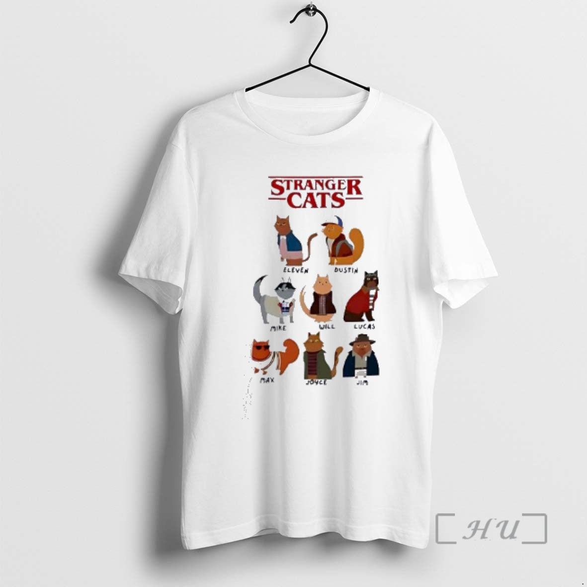 Officials Stranger Cats Custom - Adult & Kids T-Shirts, Sweatshirts & Hoodies apparel design preview 1