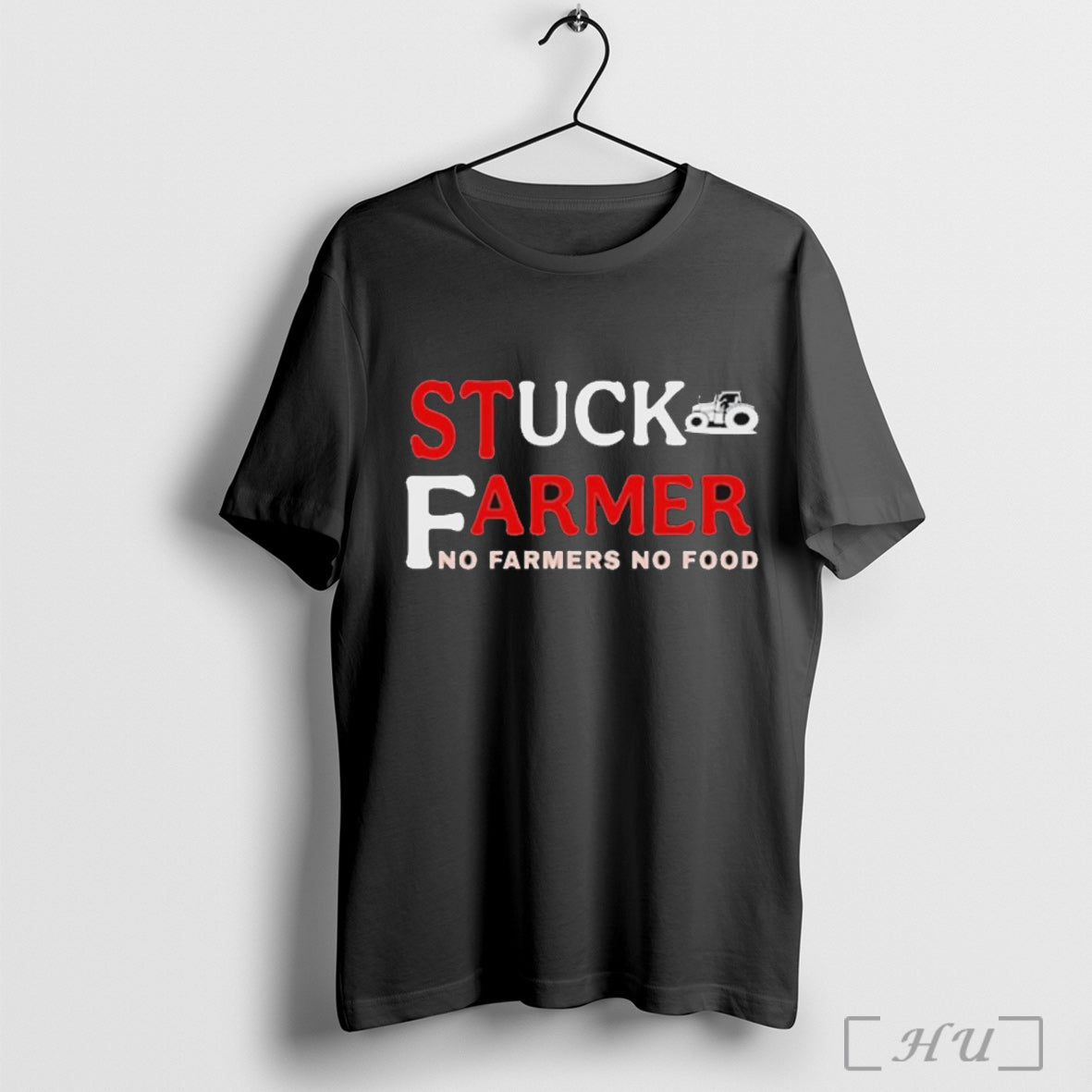 Officials Stuck Farmer No Farmers Food - Adult & Kids T-Shirts, Sweatshirts & Hoodies apparel design preview 1