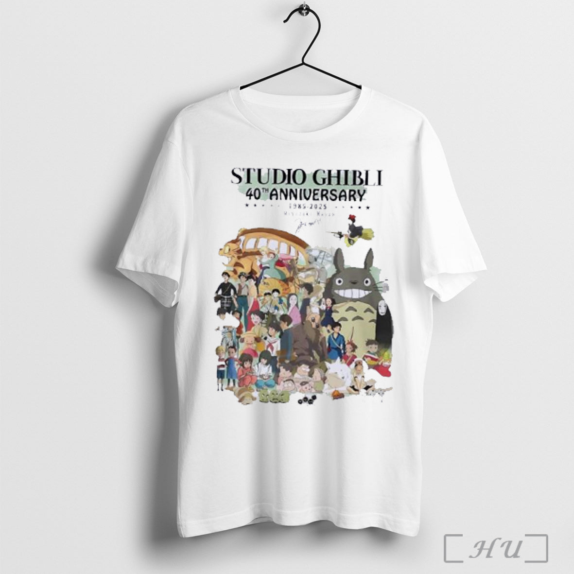 Officials Studio Ghibli 40th Anniversary 1985 2025 - Adult & Kids T-Shirts, Sweatshirts & Hoodies apparel design preview 1
