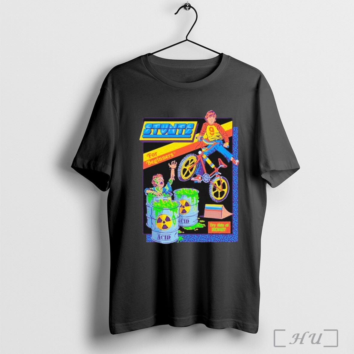 Officials Stunts For Beginners Try This At Home Acid - Adult & Kids T-Shirts, Sweatshirts & Hoodies apparel design preview 1