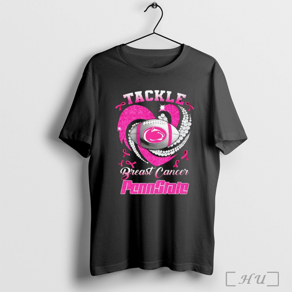 Officials Tackle Breast Cancer Penn State Nittany - Adult & Kids T-Shirts, Sweatshirts & Hoodies apparel design preview 1