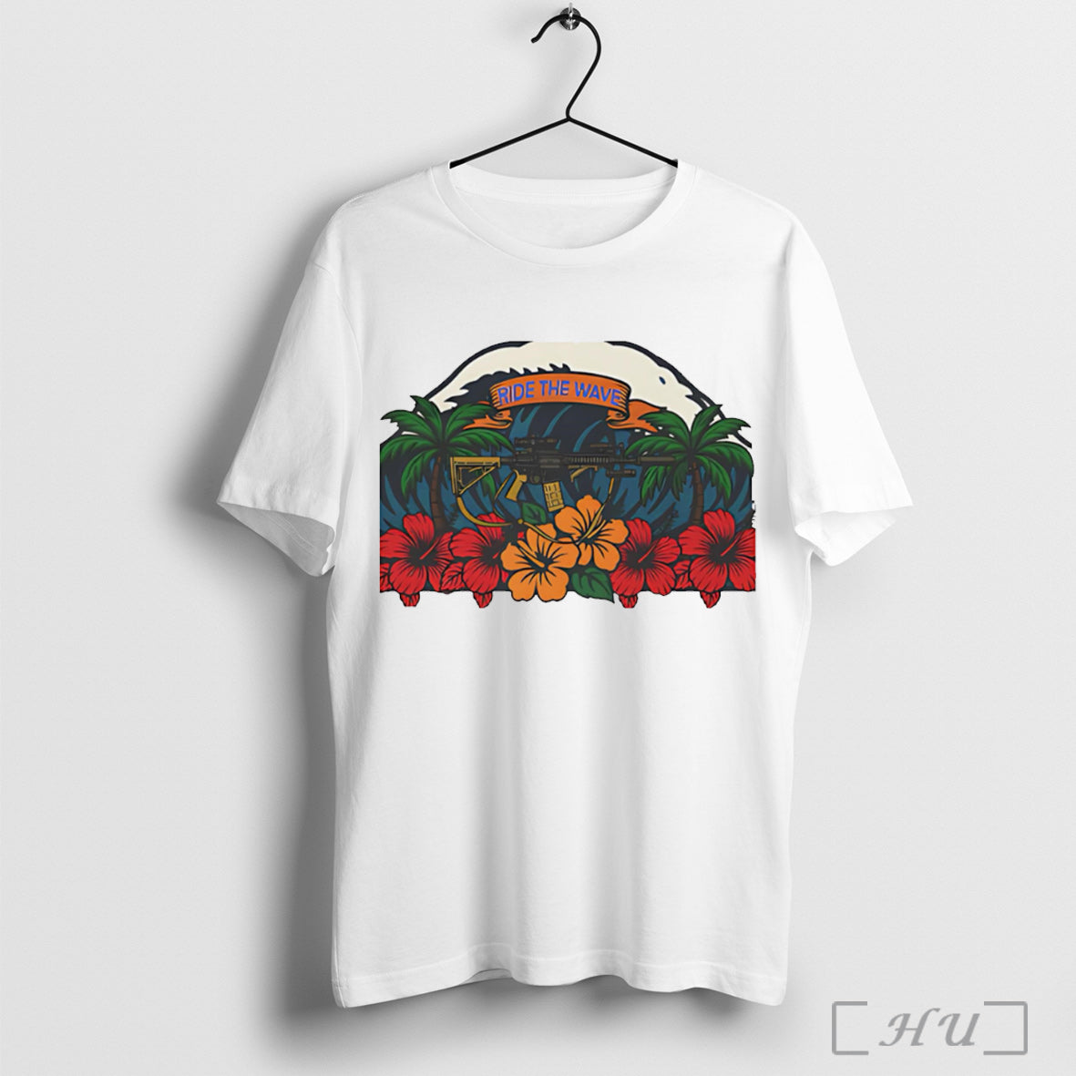 Officials Tactical Rifle Ride The Wave - Adult & Kids T-Shirts, Sweatshirts & Hoodies apparel design preview 1