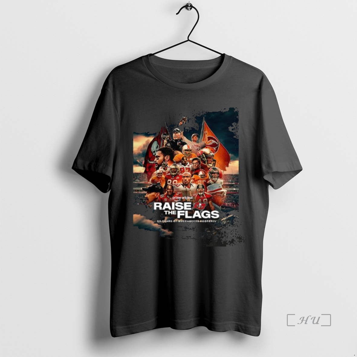 Officials Tampa Bay Buccaneers Raise The Flags - Adult & Kids T-Shirts, Sweatshirts & Hoodies apparel design preview 1