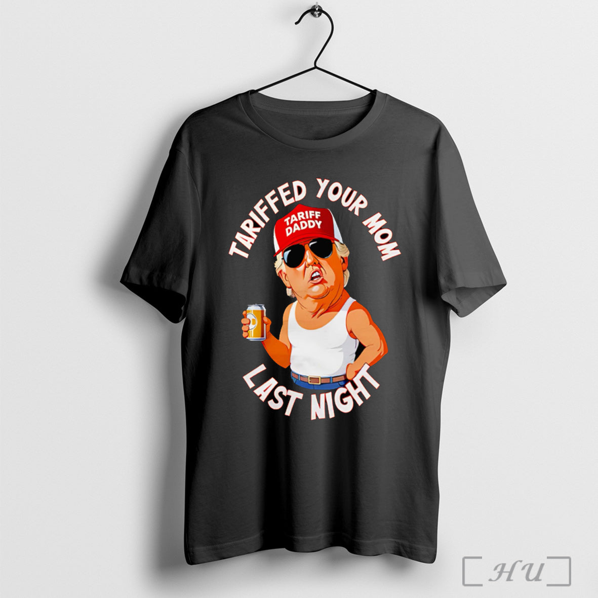 Officials Tariffed Your Mom Last Night Trump - Adult & Kids T-Shirts, Sweatshirts & Hoodies apparel design preview 1