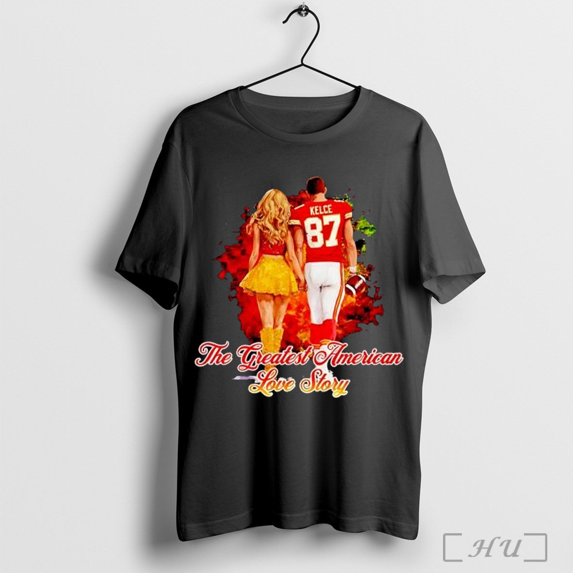 Officials Taylor And Travis Kelce The Greatest - Adult & Kids T-Shirts, Sweatshirts & Hoodies apparel design preview 1