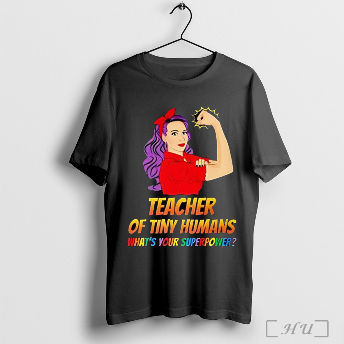 Officials Teacher Of Tiny Humans What Is Your - Adult & Kids T-Shirts, Sweatshirts & Hoodies apparel design preview 1