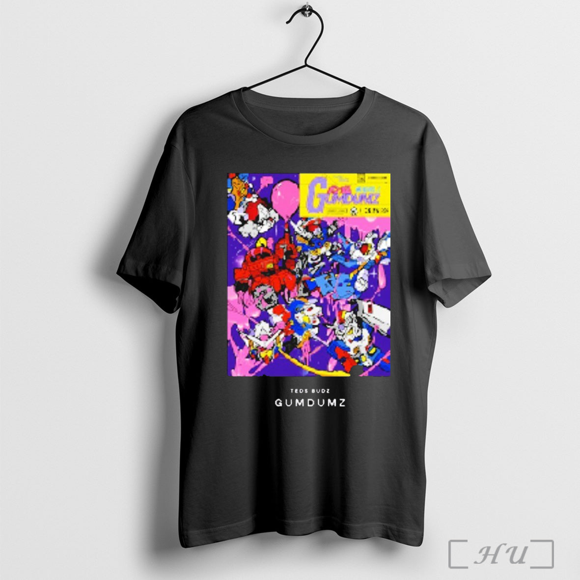 Officials Teds Budz Goods Gumdumz Pixel - Adult & Kids T-Shirts, Sweatshirts & Hoodies apparel design preview 1