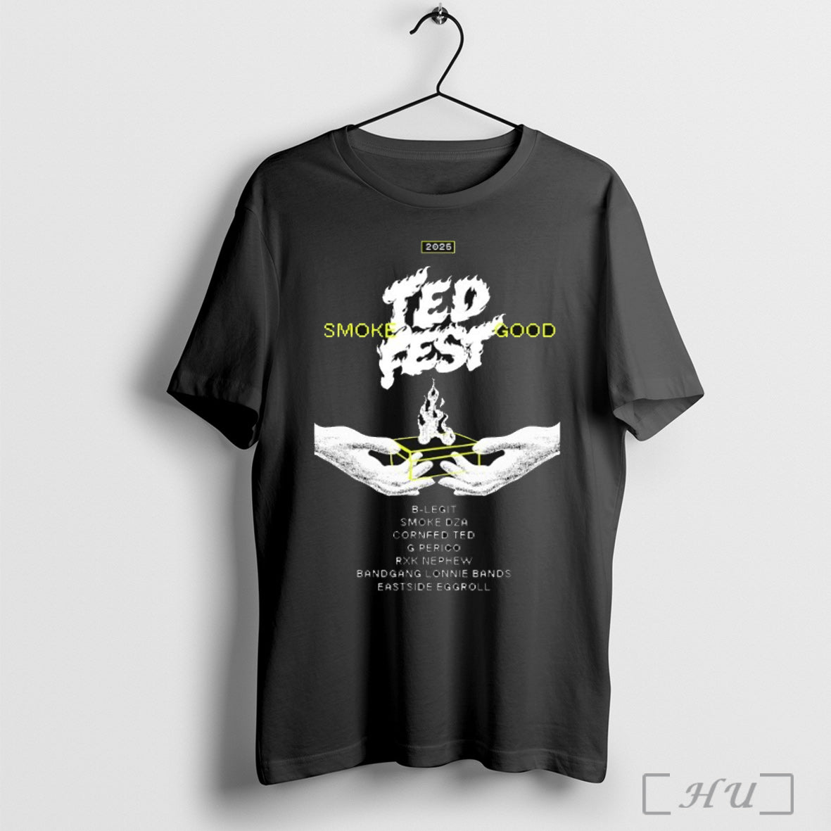 Officials Teds Budz Smoke Good Ted Fest 2025 Hands - Adult & Kids T-Shirts, Sweatshirts & Hoodies apparel design preview 1