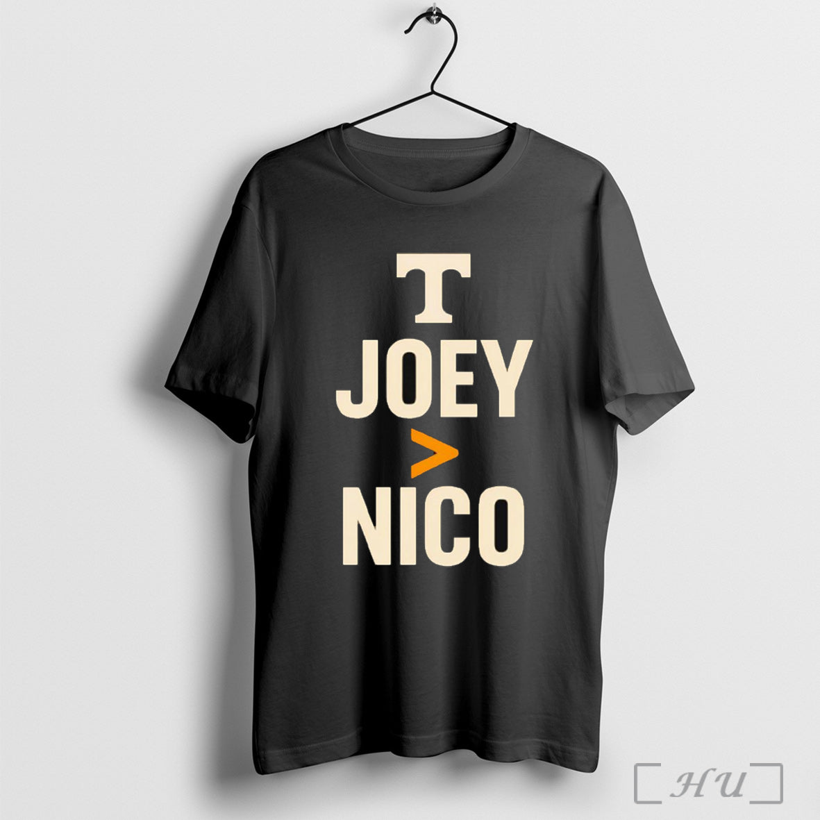 Officials Tennessee Volunteers Joey Better Than Nico - Adult & Kids T-Shirts, Sweatshirts & Hoodies apparel design preview 1