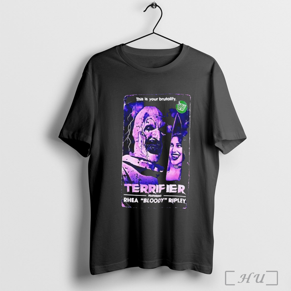 Officials Terrifier X Rhea Ripley Bloody This Is Your - Adult & Kids T-Shirts, Sweatshirts & Hoodies apparel design preview 1