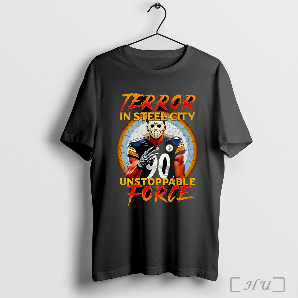 Officials Terror In Steel City Unstoppable Force - Adult & Kids T-Shirts, Sweatshirts & Hoodies apparel design preview 1