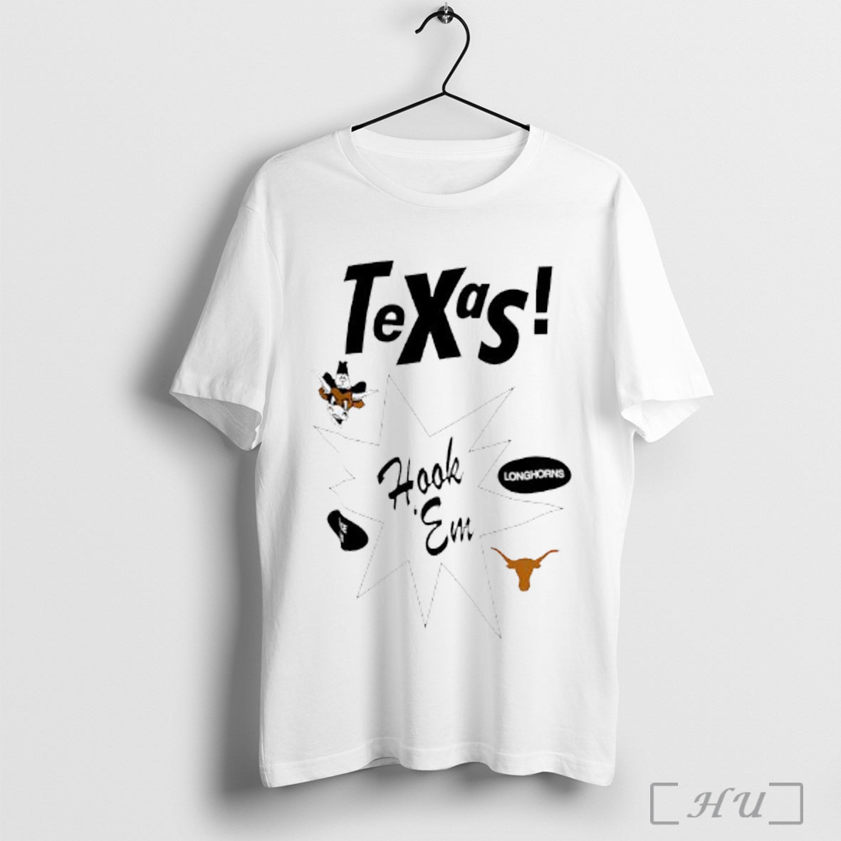 Officials Texas Longhorns Football Hookem - Adult & Kids T-Shirts, Sweatshirts & Hoodies apparel design preview 1