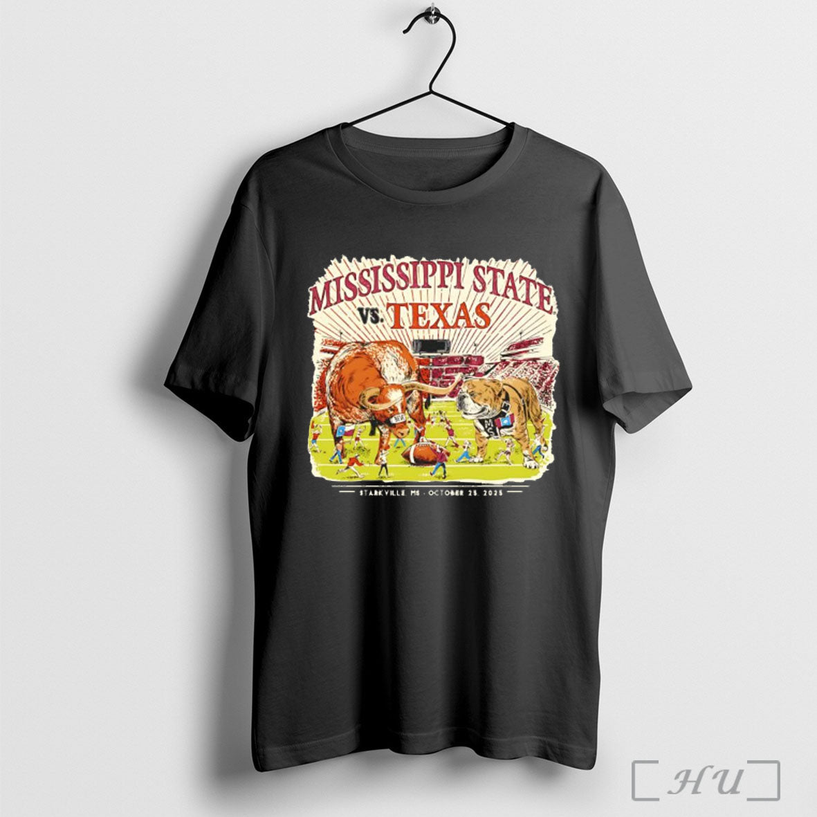 Officials Texas Longhorns Vs Mississippi State - Adult & Kids T-Shirts, Sweatshirts & Hoodies apparel design preview 1