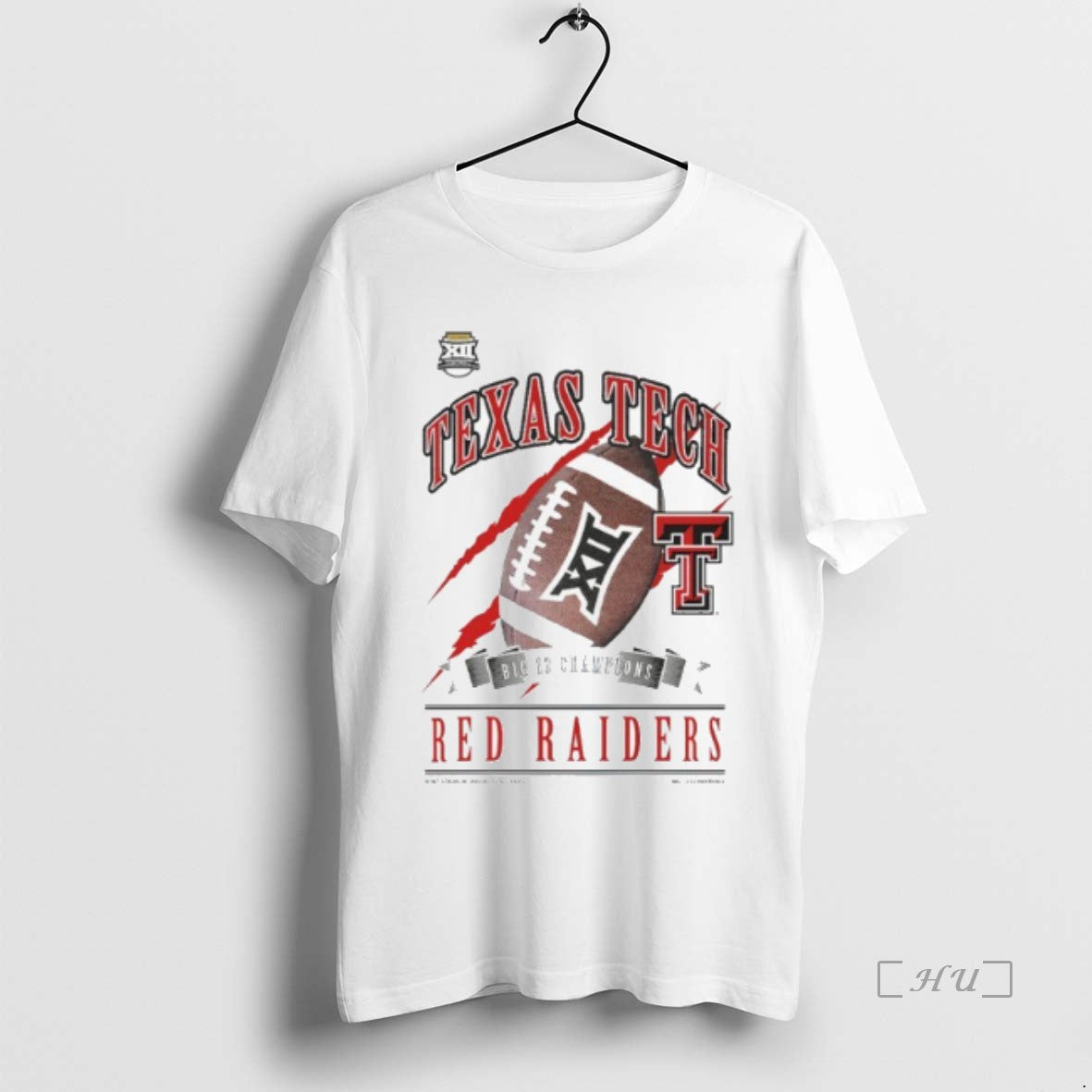 Officials Texas Tech Big 12 Championship 2025 - Adult & Kids T-Shirts, Sweatshirts & Hoodies apparel design preview 1