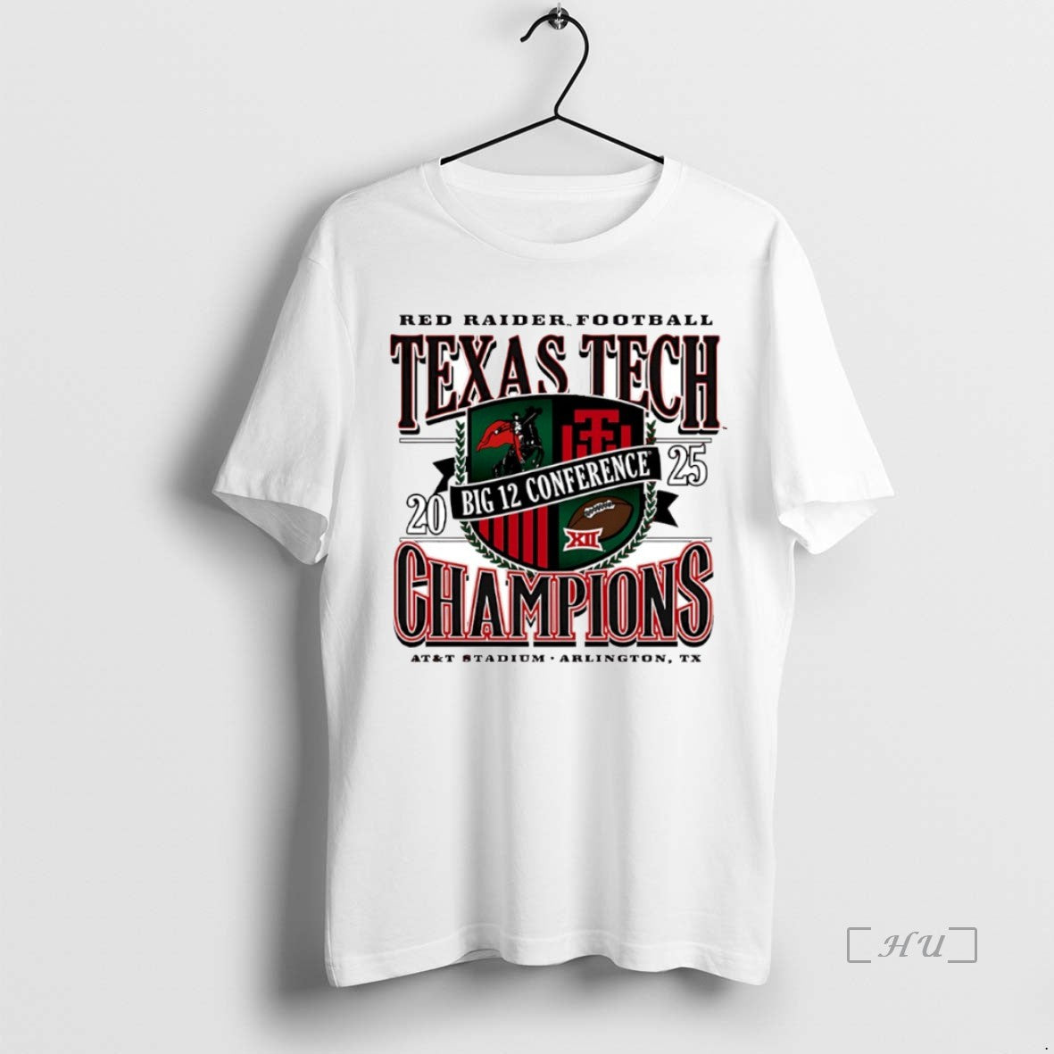 Officials Texas Tech Red Raiders 2025 Big 12 - Adult & Kids T-Shirts, Sweatshirts & Hoodies apparel design preview 1