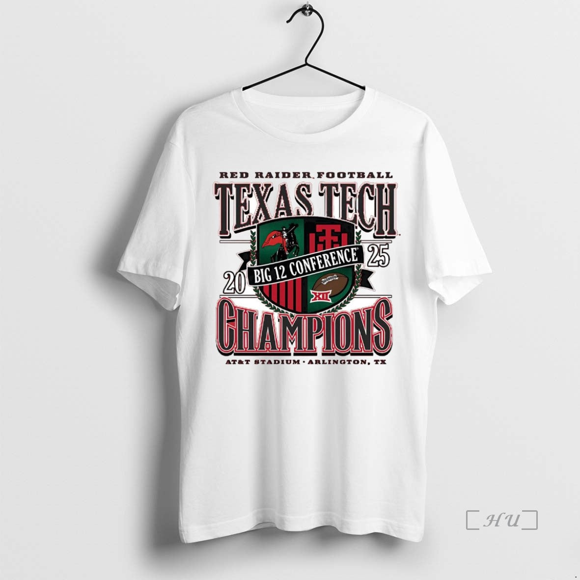 Officials Texas Tech Red Raiders 2025 Big 12 - Adult & Kids T-Shirts, Sweatshirts & Hoodies apparel design preview 1